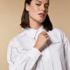 Embroidered Poplin Tunic White New