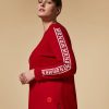 Technical Viscose Sweater Red Clearance