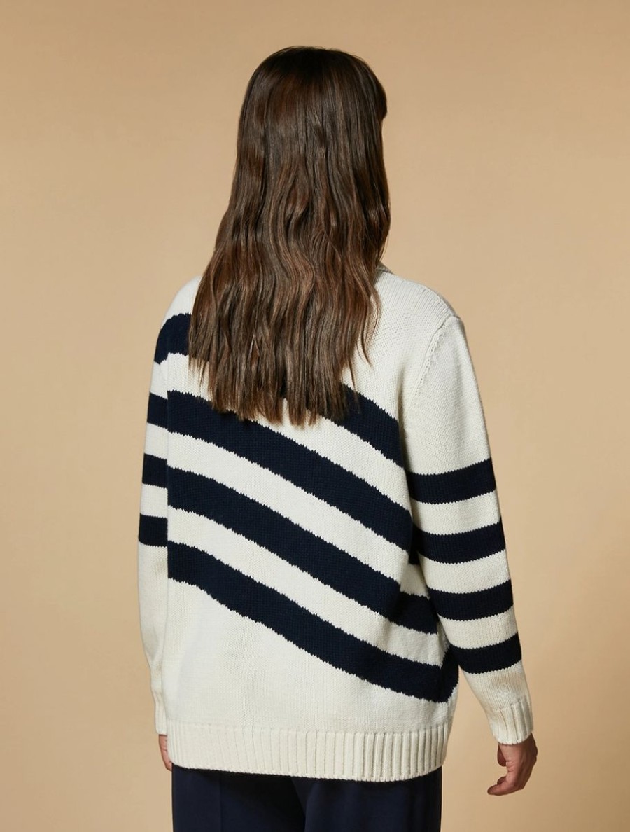 Wool-Blend Sweater White Online