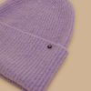 Alpaca-Blend Beanie Wisteria Clearance