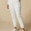 Technical Cotton-Blend Trousers White Online