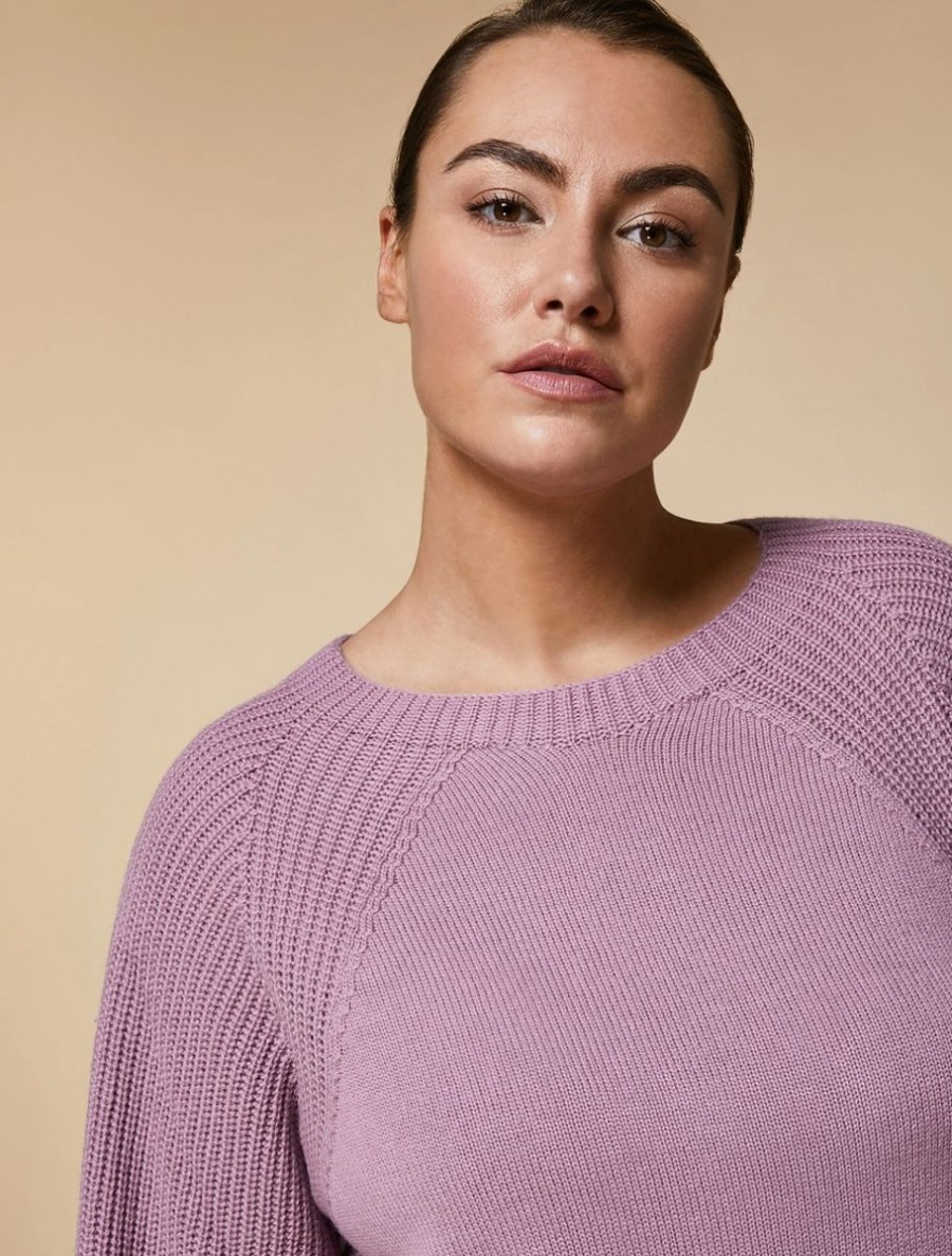 Wool-Blend Sweater Wisteria Best