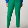 Technical Fabric Trousers Green Wholesale