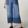 Cotton Denim Trousers Ski Blue Best