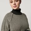 Wool And Viscose Sweater Dark Grey Hot