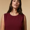 Triacetate Dress Bordeaux New