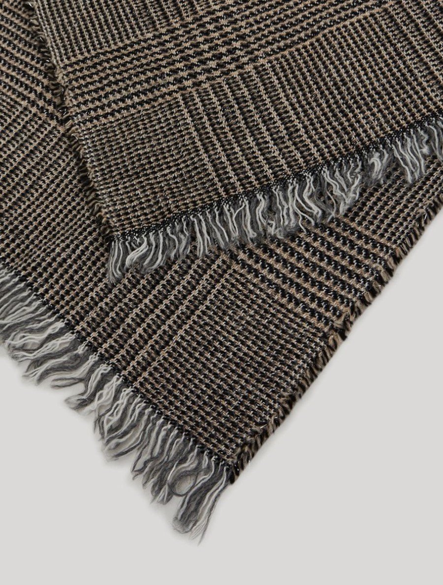 Wool And Alpaca Stole Beige Online