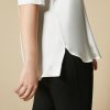 Silk And Jersey T-Shirt White Online