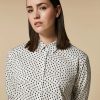 Printed Poplin Shirt Optical White Hot