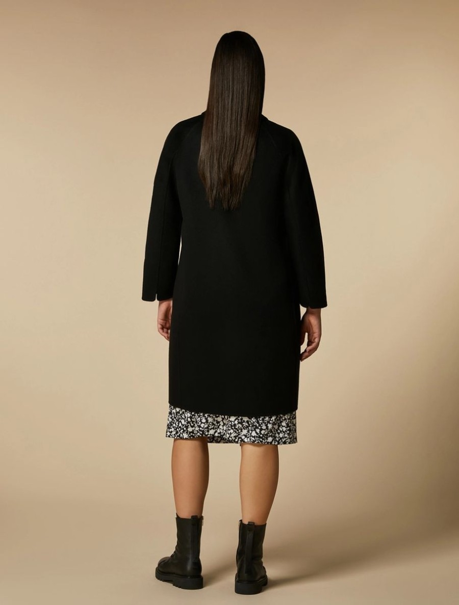 Double-Faced Wool And Cashmere Coat Black Online