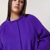 Compact Jersey Jacket Purple Hot