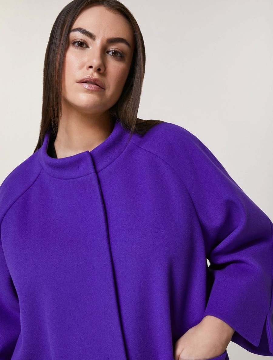 Compact Jersey Jacket Purple Hot