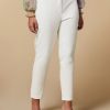 Cotton-Blend Trousers White Online