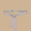 Rhinestone Belt White Hot