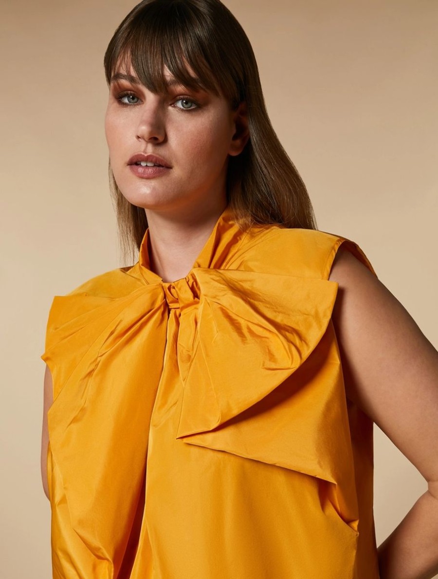 Taffeta Top Gold Clearance