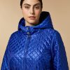 Water-Repellent Padded Parka China Blue Best