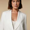 Yarn-Dyed Linen Jacket White Best