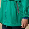 Water-Repellent Satin Raincoat Pastel Green Wholesale