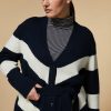 Wool-Blend Cardigan Dark Navy Best