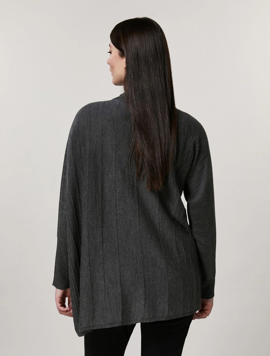 Wool-Blend Sweater Dark Grey Best