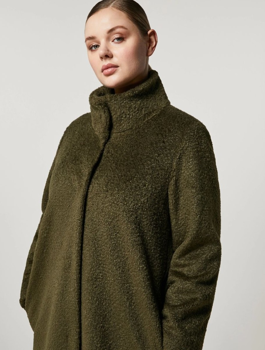 Jersey Coat Dark Green Best