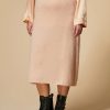 Mohair And Wool Skirt Pink Hot