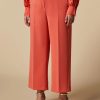 Triacetate Trousers Coral New