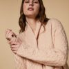 Mohair And Wool Cardigan Pink Clearance