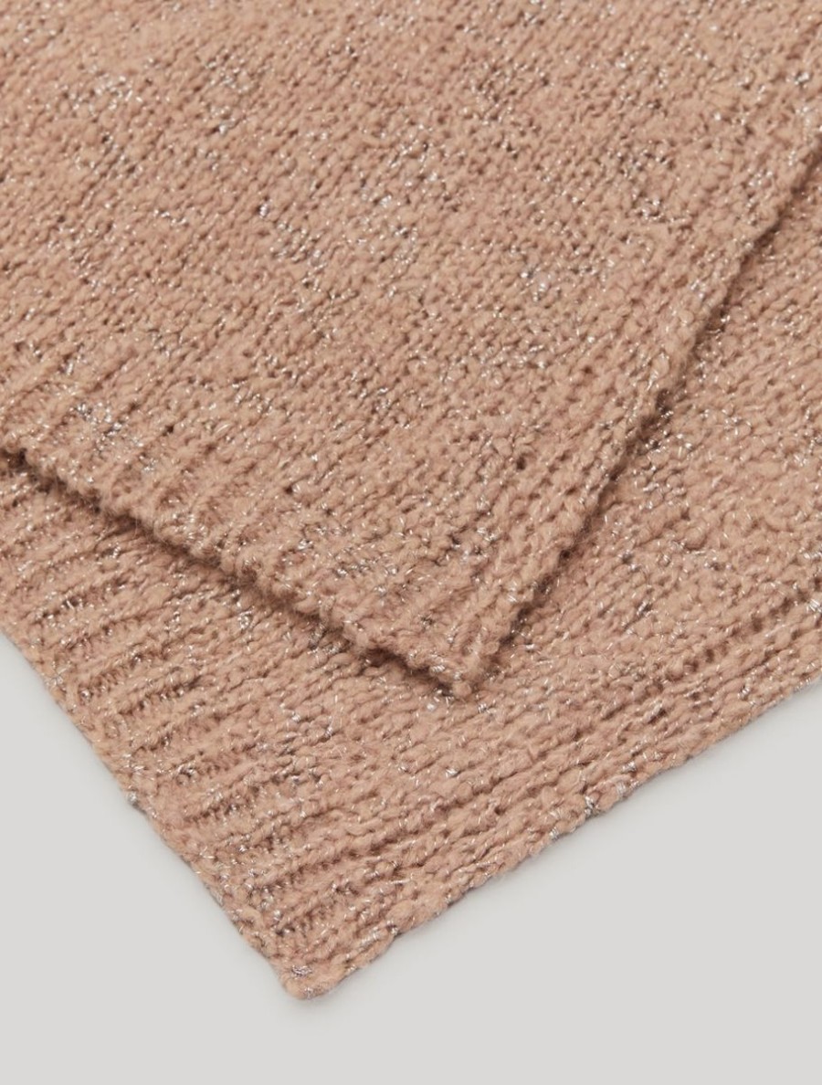 Wool Cordonnet Stole Pink Best