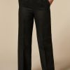 Lightweight Linen Trousers Black Best