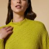 Wool-Blend Sweater Yellow Clearance