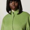 Wool Blend Double-Sided Fabric Jacket Green Best