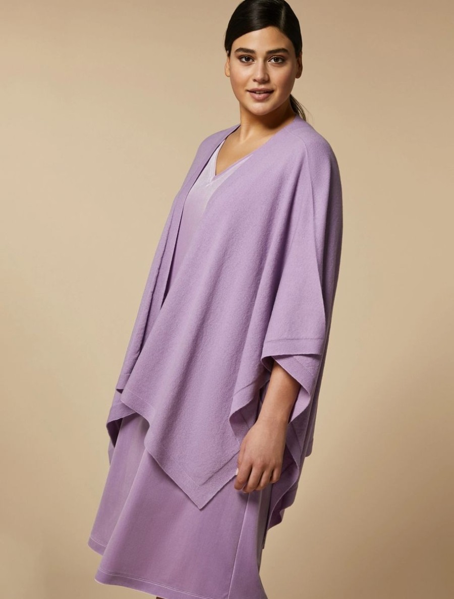 Wool Cape Lilac Clearance