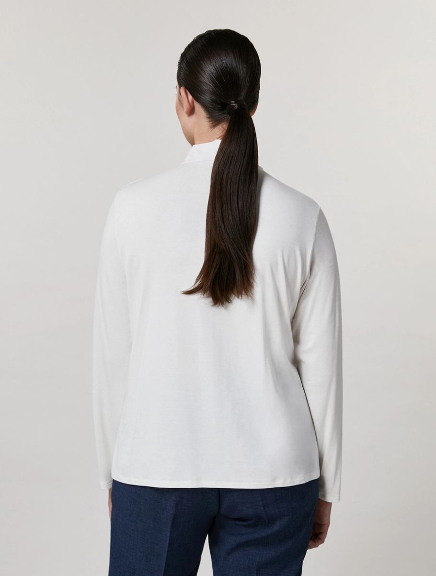 Viscose Jersey T-Shirt White Best