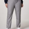 Stretch Flannel Trousers Ski Blue Wholesale