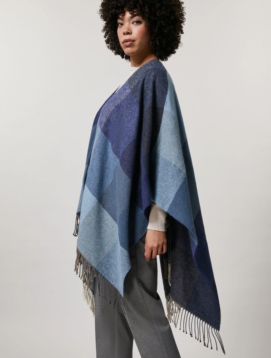 Check Yarn-Dyed Cape Ski Blue Best