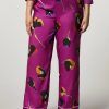 Technical Fabric Trousers Lilac Best