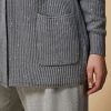 Wool-Blend Cardigan Medium Grey Hot