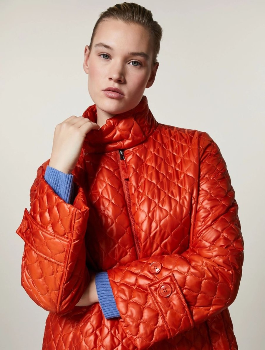 Wad-Padded Jacket Orange Best