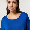 Viscose Jersey T-Shirt China Blue Hot