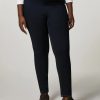 Cotton Denim Leggings Dark Navy Wholesale