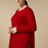 Wool Sweater Red Clearance