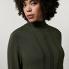 Stretch Viscose Sweater Dark Green New