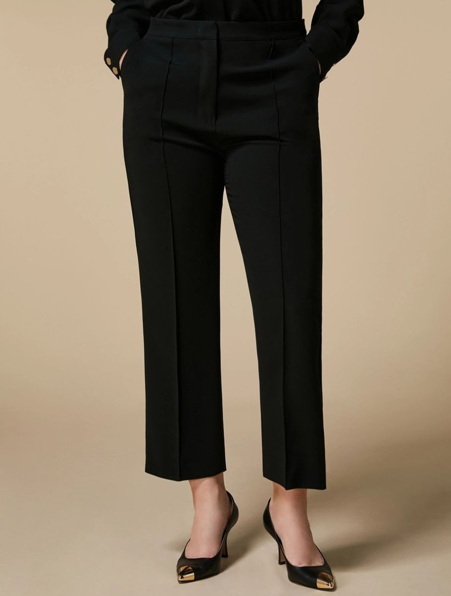 Triacetate Trousers Black Hot