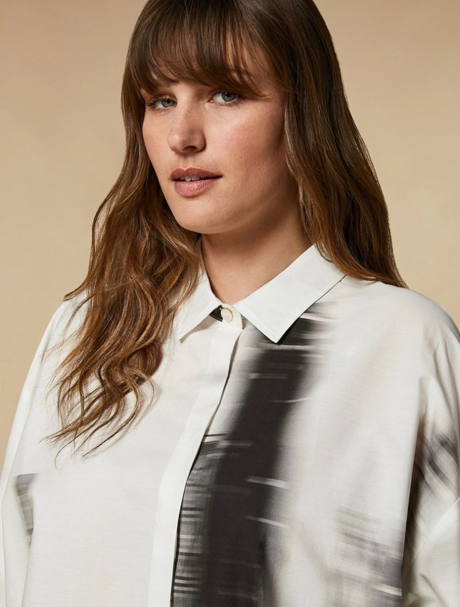 Cotton Poplin Shirt White Best