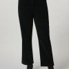 Stretch Velvet Trousers Black Wholesale