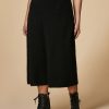 Mohair And Wool Skirt Black New