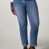 Cotton Denim Trousers Ski Blue Clearance