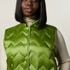 Down-Padded Gilet Green New