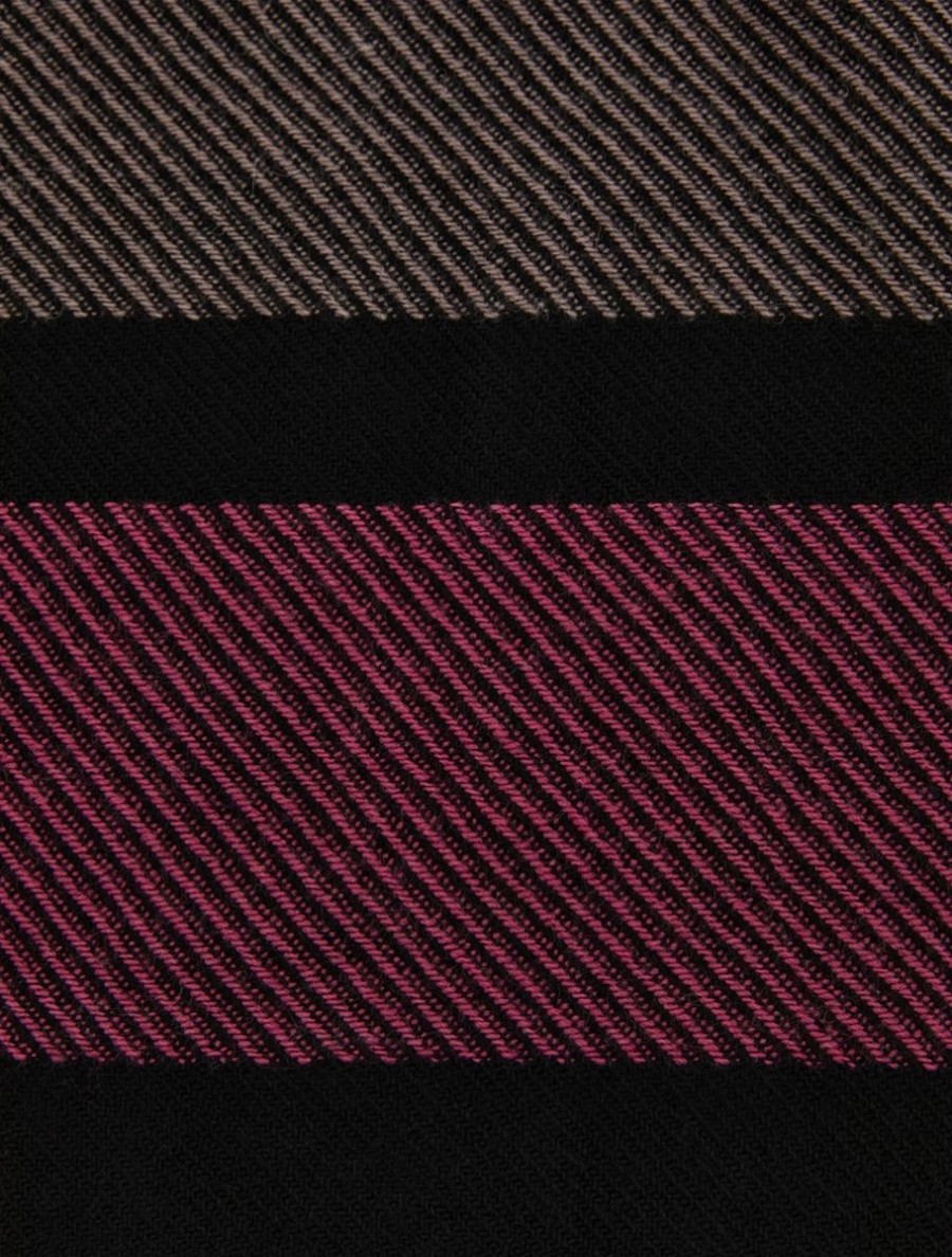 Wool And Alpaca Stole Fuchsia Online